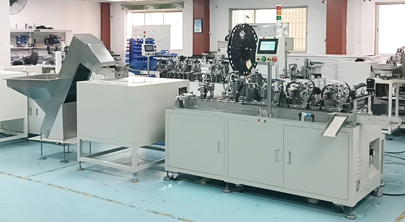 電子元件轉盤式自動組裝設備